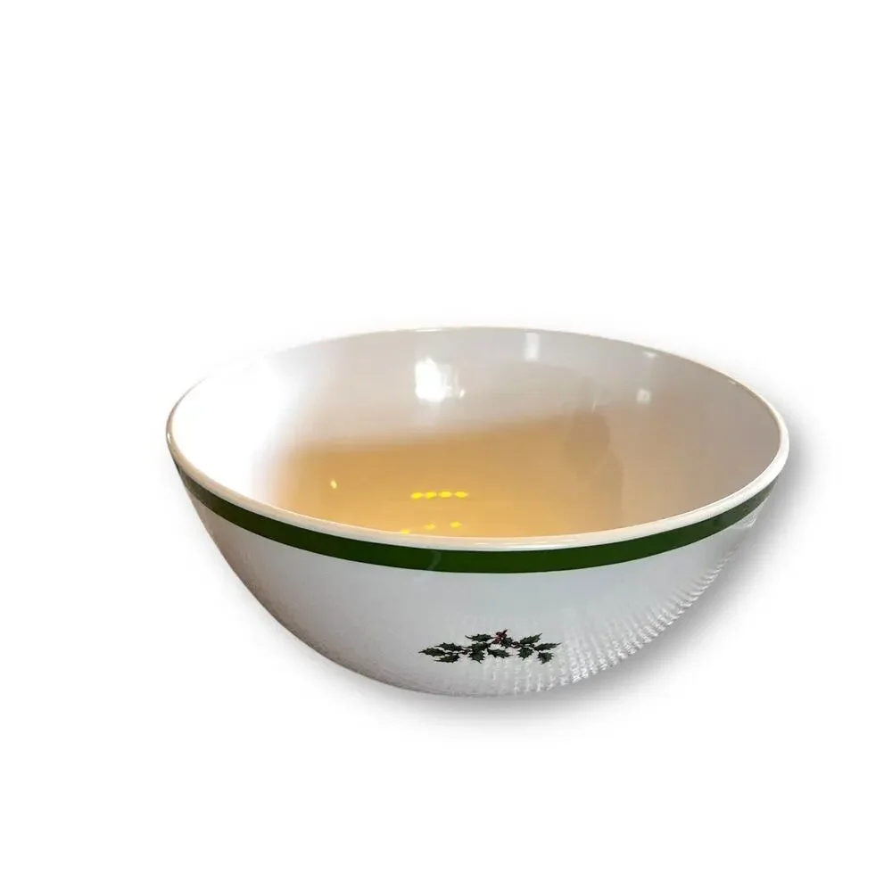 Spode Christmas Tree Melamine Deep Bowl Large 11 Inches Holidays
